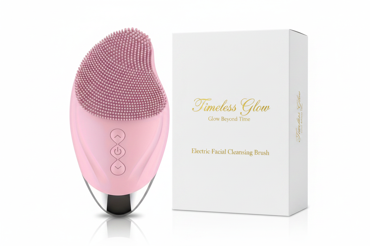 Timeless Glow Electric Facial Cleansing Brush Product Shot