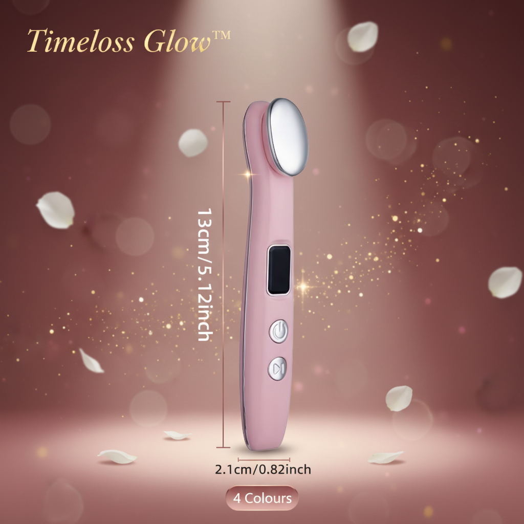 Timeless Glow™ Eye Massager – Dimensions Shot