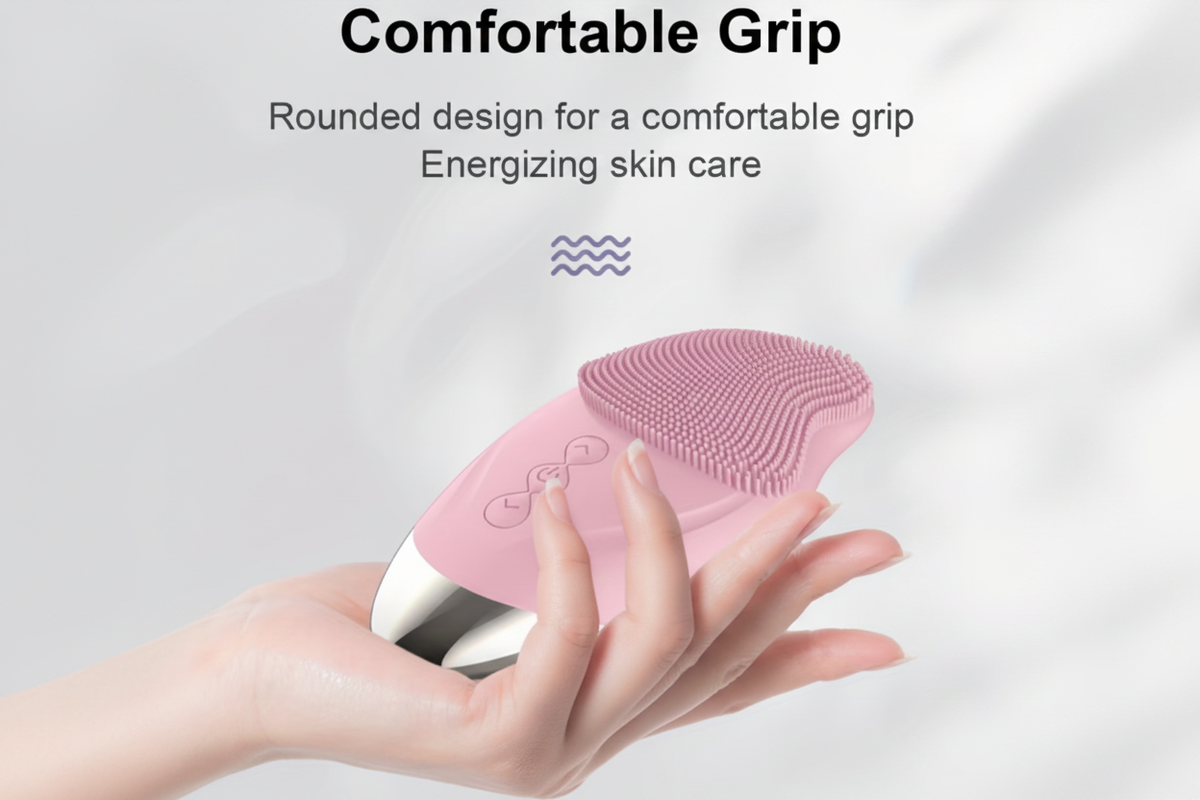 Timeless Glow Facial Brush - Different Hand Pose Serif Font